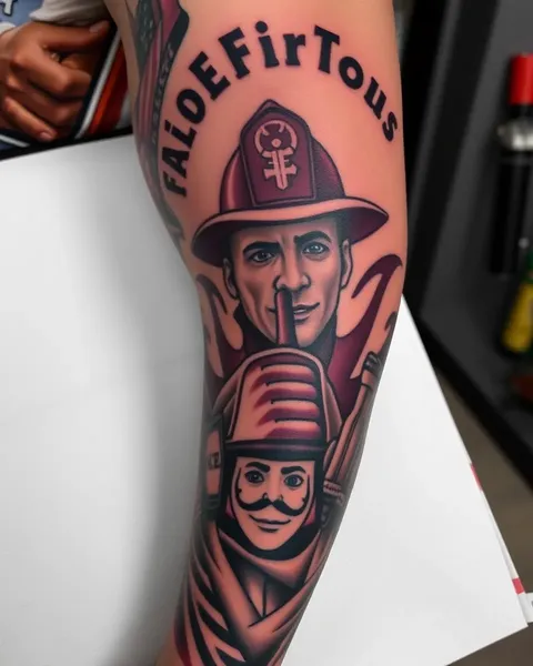 Tatuajes de bombero: una representación de orgullo