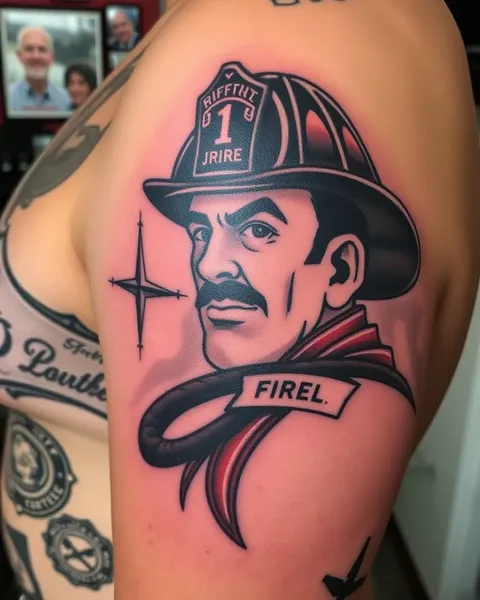 Tatuajes de bomberos: un símbolo de hermandad