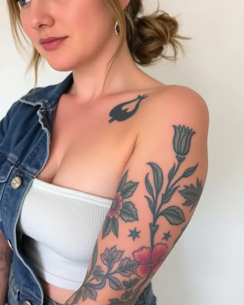 Tatuajes de cubierta para mujeres para la vida diaria