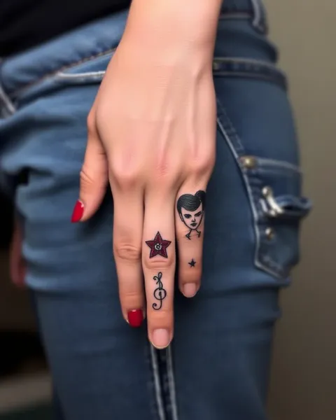 Tatuajes de dedos elegantes para mujeres: ideas de tatuajes de dedos hermosos