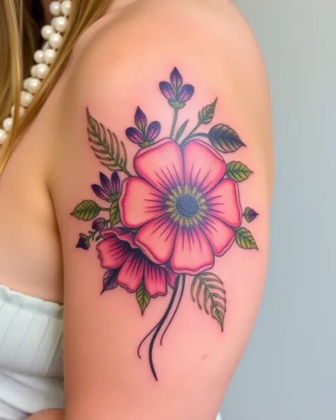 Tatuajes de flores del mes de nacimiento: diseños únicos para cada mes