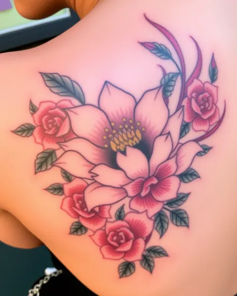 Tatuajes de flores japonesas: un diseño único