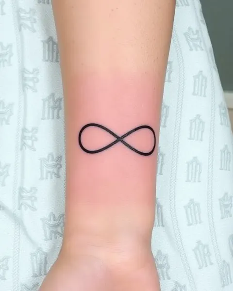 Tatuajes de infinito con nombres: arte corporal personalizado