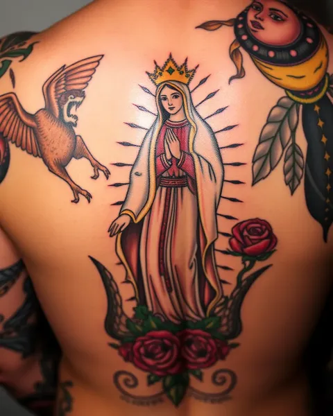 Tatuajes de la Virgen María: Una reflexión de espiritualidad