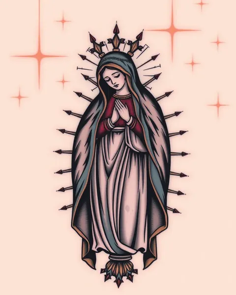 Tatuajes de la Virgen María: un símbolo de devoción