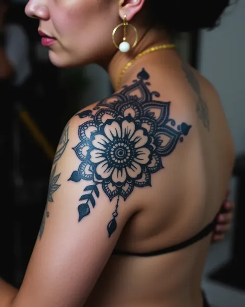 Tatuajes de mandala: simbolismo antiguo en arte moderno