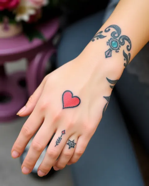 Tatuajes de mano adorables: tatuajes pequeños con gran impacto