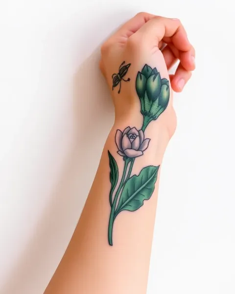 Tatuajes de mano linda: tinta pequeña para fashionistas