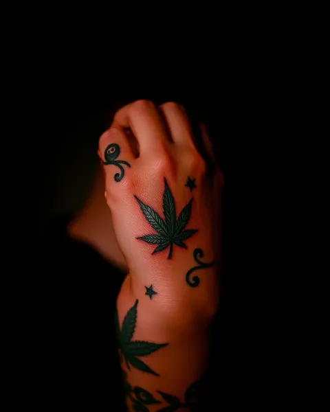 Tatuajes de marihuana: un modo de expresar individualidad y creatividad