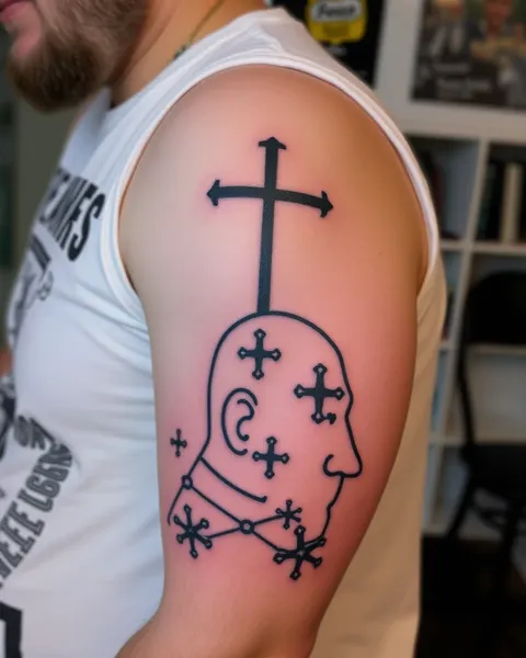 Tatuajes de padres con diseños significativos de hijos