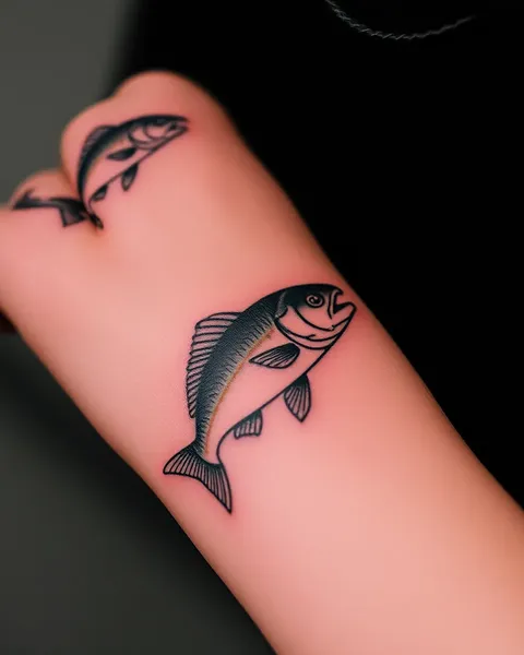 Tatuajes de pesca: una forma única de arte corporal