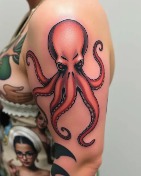 Tatuajes de pulpo: representación de poder y protección