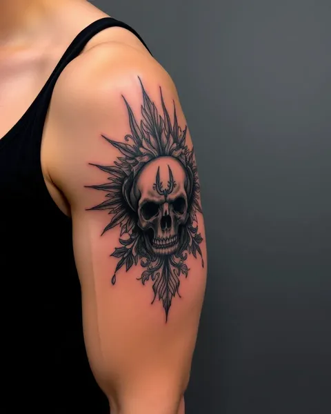 Tatuajes en Biceps Internos para Hombres con Citas