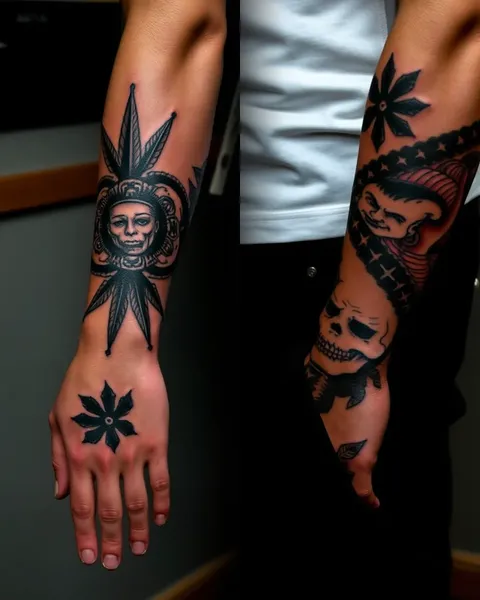 Tatuajes en el brazo exterior de los hombres y su simbolismo explicado