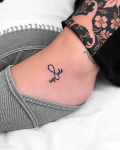 Tatuajes infinitos con nombres: Expresiones artísticas personalizables