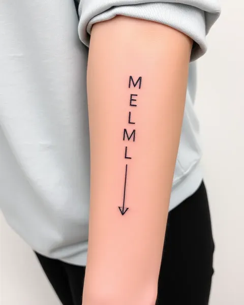 Tatuajes lineales simples para el minimalista