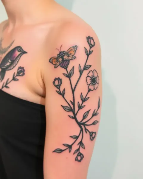 Tatuajes naturalistas con diseños realistas