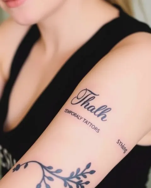 Tatuajes temporales personalizados para declaraciones de moda