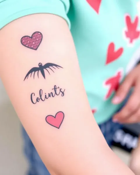 Tatuajes temporales personalizados para expresiones personales