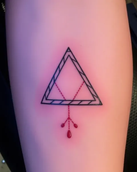 Tatuajes triangulares y significados: desvelando el simbolismo oculto