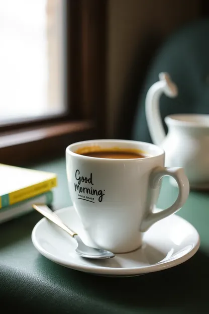 Taza de Café por la Mañana Imágenes Buenos Días