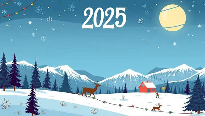 Temporada de Festividades de 2025 del Calendario de Estados Unidos (imprimible)