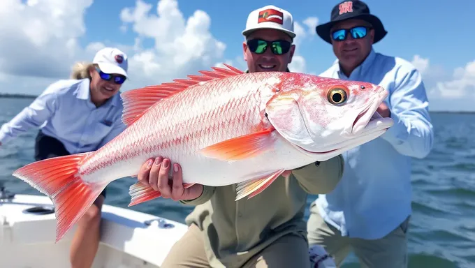 Temporada de Pesca de Lenguado Rojo en Florida comienza en 2025