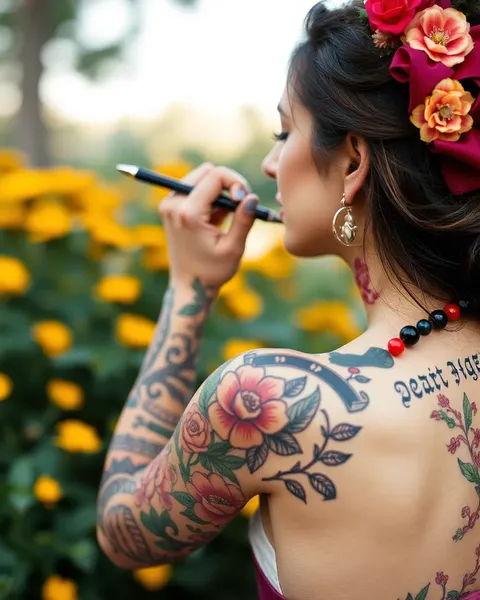 Tendencias populares en patrones de tatuaje para mujeres