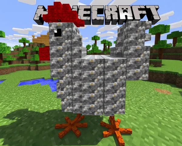 Textura de pollo de Minecraft PNG: Descarga gratuita