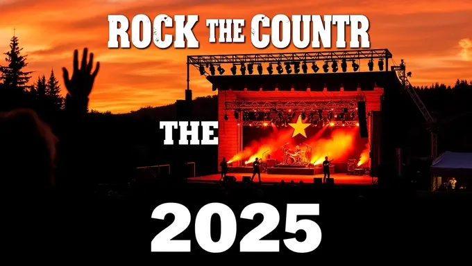 Tickets de concierto de Rock the Country 2025 disponibles