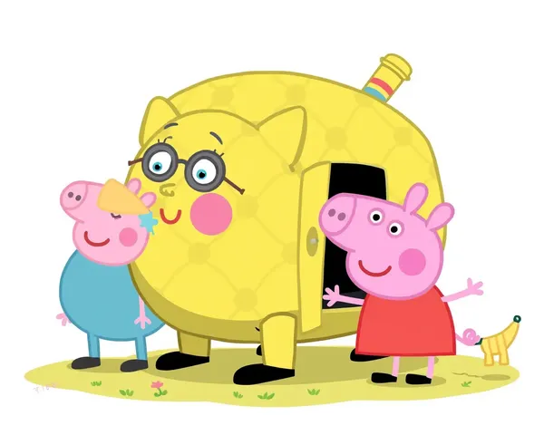 Tiempo de juego de Peppa Png con amigos y familia