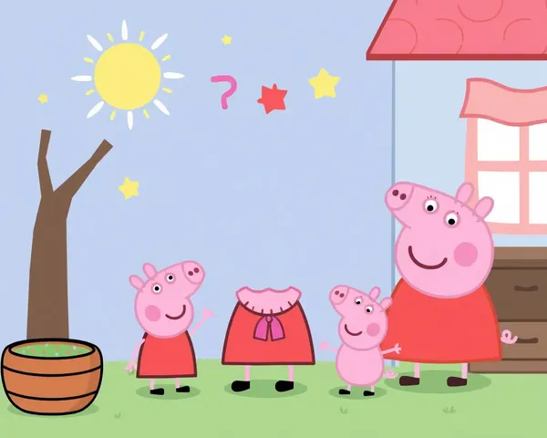 Tiempo de juego de Peppa con Cerdito Mummy