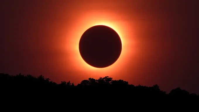 Tiempo y fecha del eclipse solar en Ohio 2025