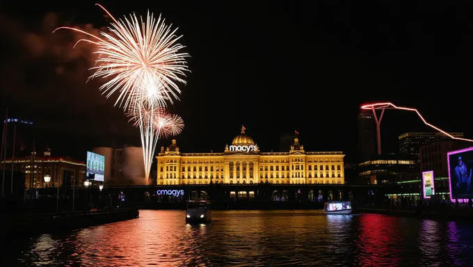 Tiempo y fecha del evento de fuegos artificiales de Macy's en 2025