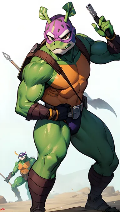 Tmnt R34: ¡Cowabunga por la Justicia y la Libertad!