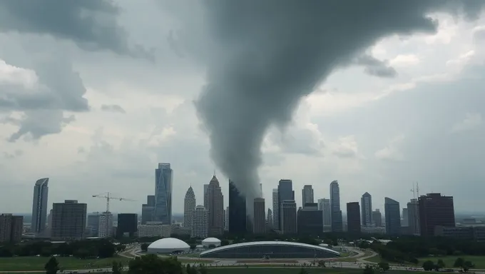 Tornado deja devastación en Dallas 2025