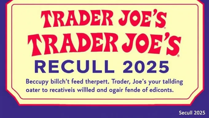 Trader Joe's Recall 2025: Investigación en Curso