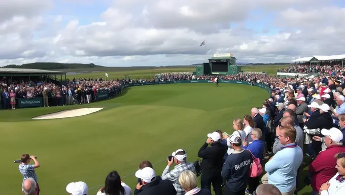 Transmisión en vivo del Abierto de Escocia 2025 de golf