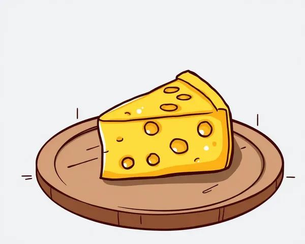 Tres Palabras en Queso PNG Formato