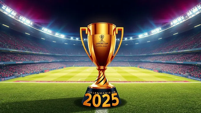 Trofeo del Campeonato de la Liga 2025 presentado para la gloria del ganador