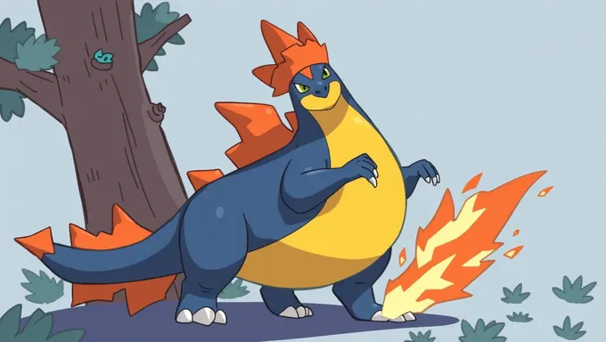 Typhlosion Pogo julio 2025, repetido seis veces