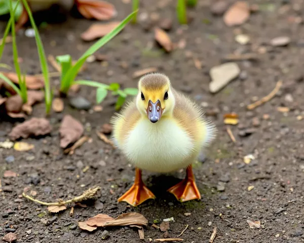 Técnica de compresión de imagen PNG de patito