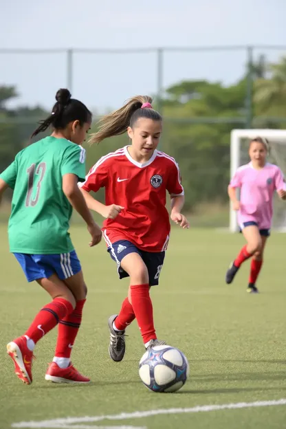 Técnicas de Desarrollo de Habilidades de Fútbol Femenino U14