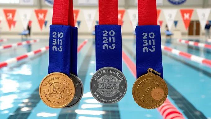 Títulos de medallas de natación 2025 anunciados