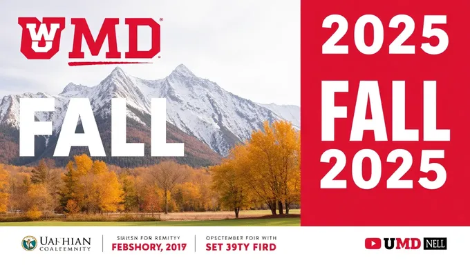 UMD anuncia las fechas de otoño de 2025 para el horario estudiantil