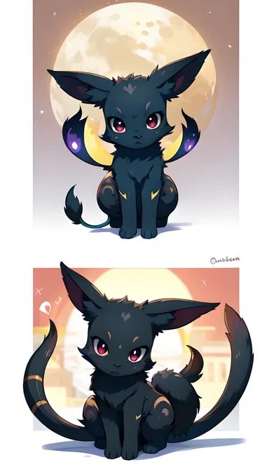 Umbreon R34: Rápido y ágil con gran potencia de ataque