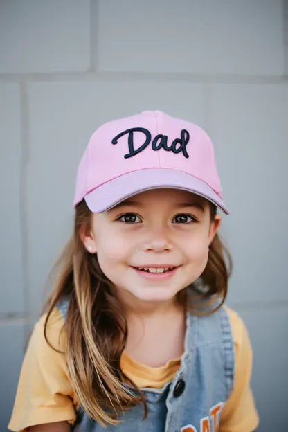 Un Sombrero para el Papá para la Celebración del Cumpleaños de la Chica