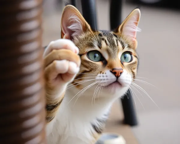 Un gato toma una foto: enfoque felino en la fotografía