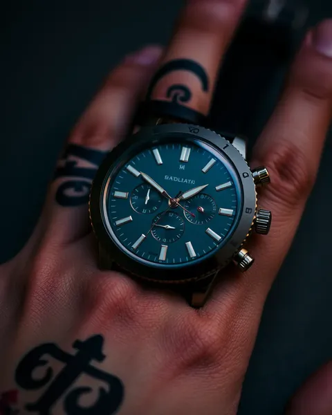 Un reloj de tatuaje para la expresión personal