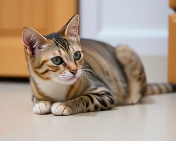 Una Pequeña Foto de las Patas de un Gato